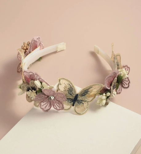 Flowers hair hoop
