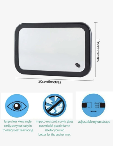 Baby car rear view mirror