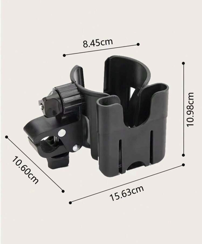 Stroller phone and bottle holder