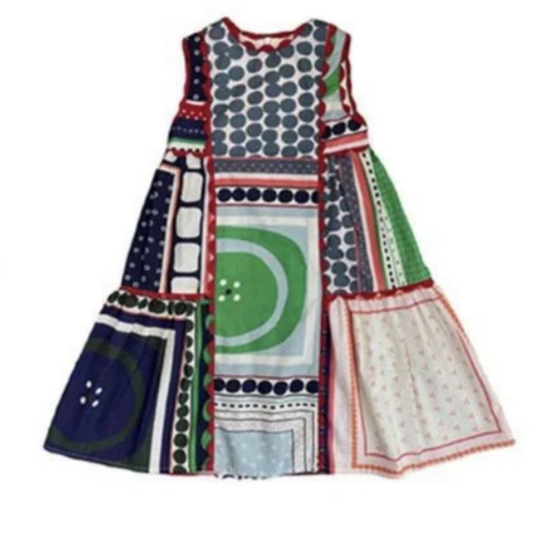Multi-pattern dress