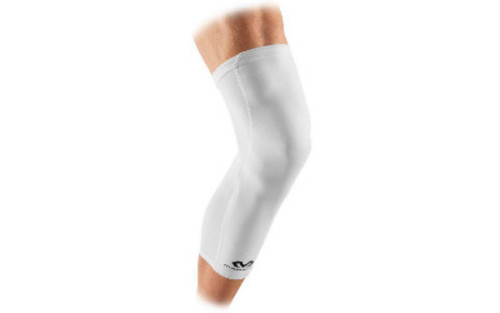 Padel Store - 6400 Abrasion Knee Sleeves Pair White - Abrasion Knee Sleeves Pair White