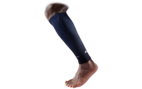 Padel Store - 8836 Elite Compression Calf Sleeves Pair Dark Blue - Elite Compression Calf Sleeves Pair Dark Blue