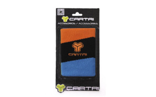 Padel Store - Cartri Oslo Orange Blue 1 Unit Wristband - Cartri Oslo Orange Blue 1 Unit wristband