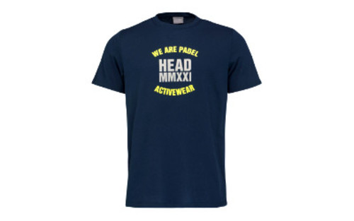 Padel Store - Head Skip Dark Blue T-Shirt - Cotton