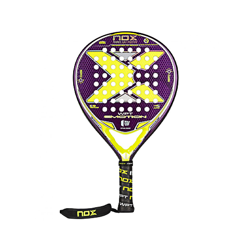 Padel Store - Nox Emotion WPT - Nox Emotion WPT Padel Racket
 Shape : Round Cover : No 3K Fiber glass Control  Weight : 360-375 g