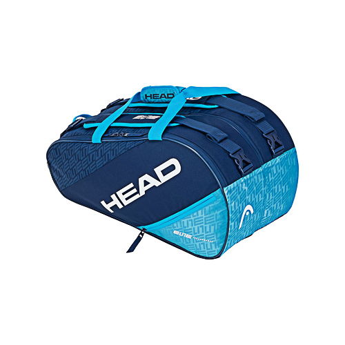 Padel Store - Head Elite Super Combi Blue Bag - Padel Racket Bag