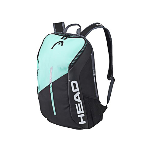 Padel Store - Head Tour Team Green Black Backpack - Padel Sport Bag