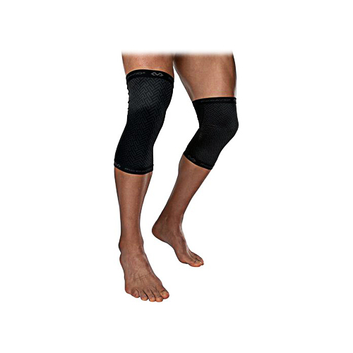 605 X-Fitness Dual Layer Compression Knee Sleeves Pair Black - X-Fitness Dual Layer Compression Knee Sleeves Pair Black