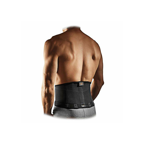 495 Mcdavid Lightweight Back Support Black - 495 Mcdavid Lightweight Back Support Black