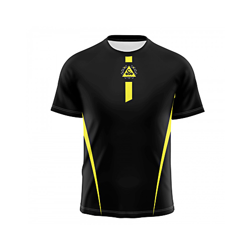 Vibora Team T-shirt Black Yellow - Size In Euro