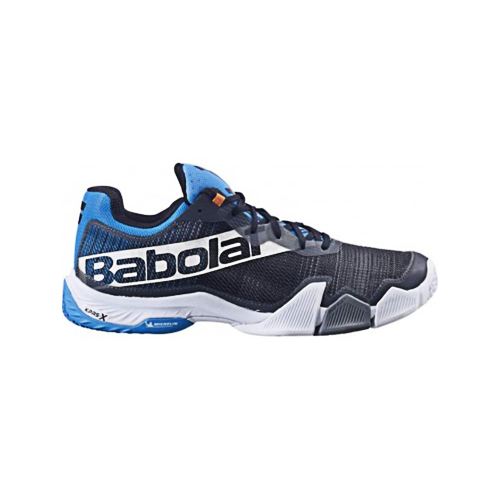 Padel Store - Babolat Jet Premura Navy Blue Shoes - Babolat Jet Permura Black Blue Sport Padel Shoes