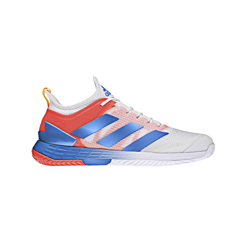 Adidas Adizero Ubersonic 4 White Red Blue Shoes - Padel Shoes