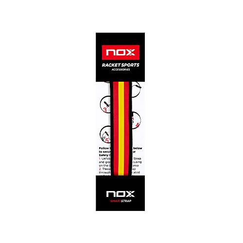 Padel Store - Nox Bandera Smart Strap - To fix With the Racket Grip As Photo For Nox Rackets