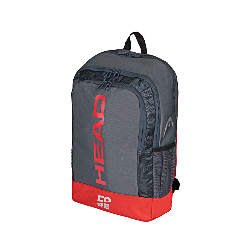 Head Core Grey Red Backpack