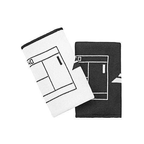 Padel Store - Babolat Reversible Jumbo Black & White Wristband - Embroidered Babolat logo One size One pair pack Fabric: 90% nylon, 7% rubber, 3% elastane