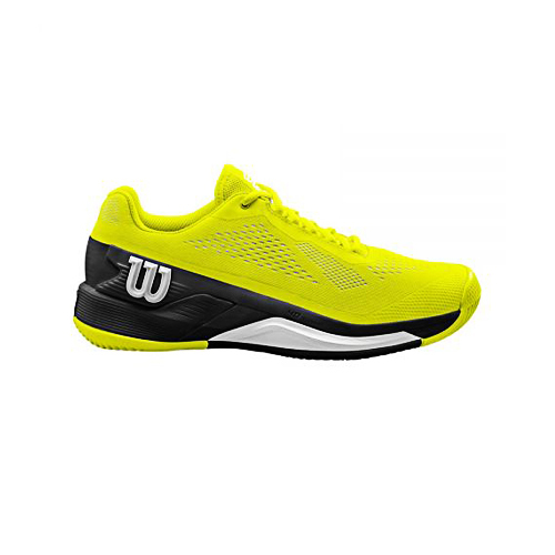 Padel Store - Wilson Rush Pro 4.0 Clay Yellow Shoes