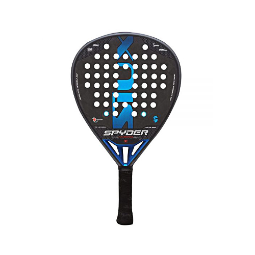 Padel Store - Siux Spyder Revolution - Shape : Soft Diamond  Game : Power  Face : Fiber Glass 21K Racket Bag : No  Balance : High  Weight : 355 - 375 g