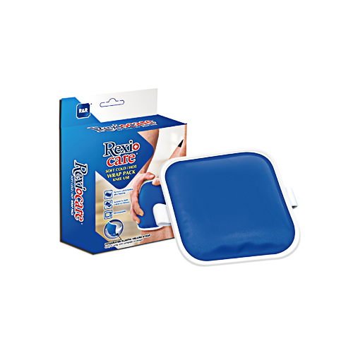 Padel Store - Rexicare Soft Cold / Hot Gel Pack (Knee Use) - ►Suitable for both cold and hot therapy (Accept temperature:-20~80°C)
►Remains soft and flexible after freezing, even in temperatures as low as -20°C
►Retains heat or coolness for a minimum of 45-60 minutes. USAGE: ►Cold Therapy:
    ♦Place the pack in a freezer for at least 10-15 minutes before each use.
►Hot Therapy:
    ♦Hot Water
       1.    Place the pack in hot water (max 80℃) for 10-15 minutes. 
       2.    Remove and wrap the pack in a dry towel.
       3.    Apply to affected area.