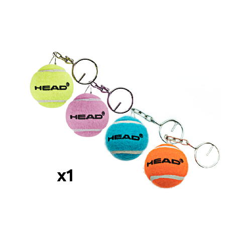 Head Padel Ball Keychain - Head Ball Padel Key Chain