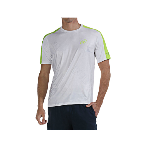 Padel Store - BullPadel Mitad White T-Shirt - Padel Sport T-Shirt