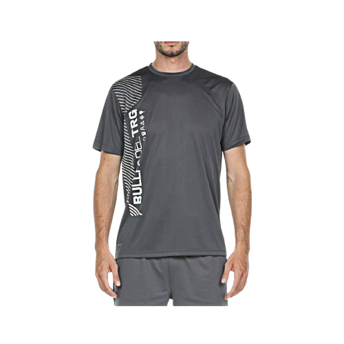 Padel Store - BullPadel TLaco Grey T-Shirt - Padel Sport T-Shirt