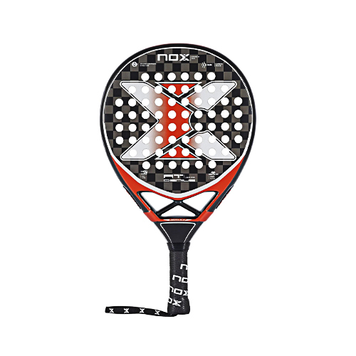 Padel Store - Nox AT10 Genius JR Agustín Tapia - Shape : Tear Drop  Weghit : 355 - 345 g  Power : 6/10  Control : 8/10 Cover :  Yes