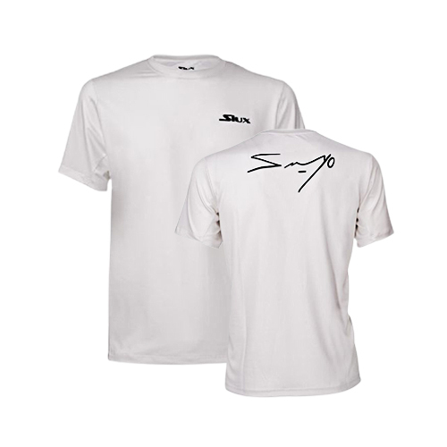 Padel Store - Siux Sanyo White T-Shirt - Sport T-Shirt For Padel