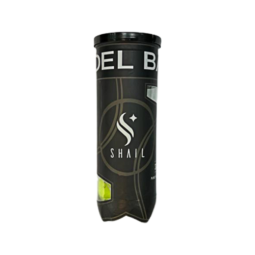 Shail Padel Ball (X1 Tube) - Qatari Padel Ball brand 3 Balls In Tube