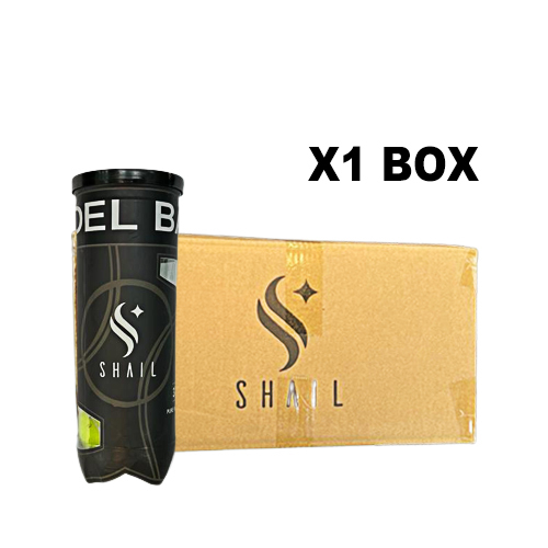 Padel Store - Shail Padel Balls (X1 Box) - Qatari Brand  24 Tube In 1 Box