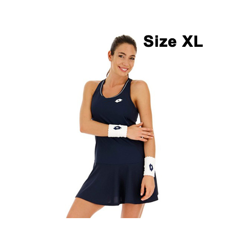 Padel Store - lotto Squadra Dark Blue Sport Dress - Sport Wear Size In Euro