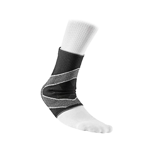 Padel Store - 5115 Ankle Sleeve With 4-Way Elastic With Gel Black