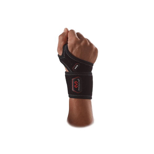 455 McDavid Wrist Support with Strap Black - 455 McDavid Wrist Support with Strap Black