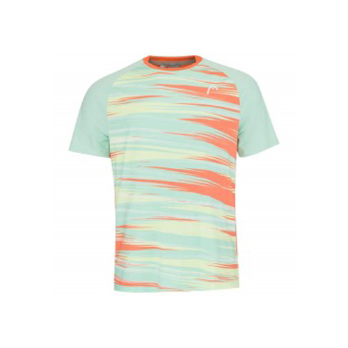 Head Top Spin Green Orange T-Shirt