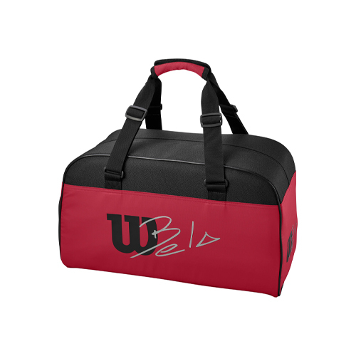 Padel Store - Wilson Bela DNA Small Duffle Bag Black And Red