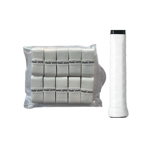 Padel Store - PS White Overgrip ( X10 ) - 10 pcs in packet