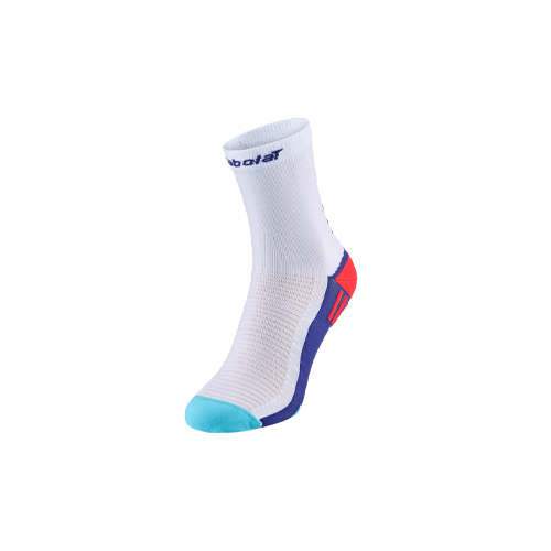 Padel Store - Babolat Socks Large White and Blue Socks