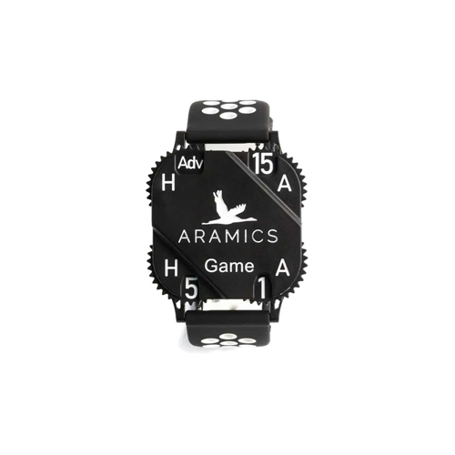 Padel Store - Aramics Score Black Wristband - For Counting Score During Play