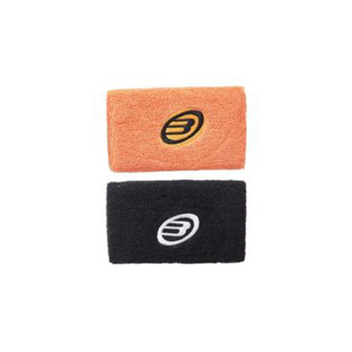 Bullpadel 23-BPMU233-005/037- Black Orange Wristband