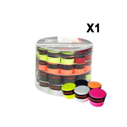 Padel Store - Bullpadel 22 -GB-1604 BOX 50 - Soft Multicolor Overgrip