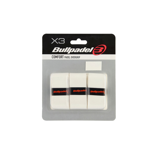 Padel Store - Bullpadel 22 -GB-1200 Comfort- 012 White Overgrip