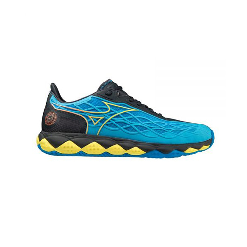 Mizuno Wave Enforce Tour CC Clair Blue Yellow 23