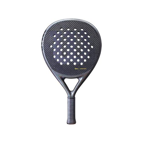 Padel Store - Wilson Carbon Force Pro - 3K Carbon  Shape : Diamond  Weight : 365 G  Cover : No