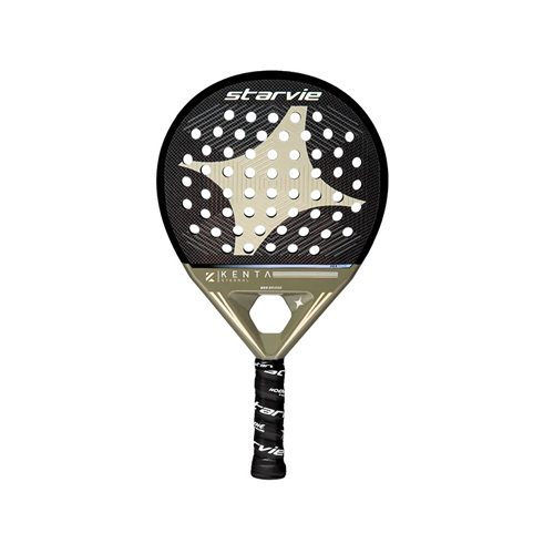 Padel Store - Starvie Kenta Pro 24 - Shape : Round  Game : Control  Weight : 350 - 385 G  Frame : Carbon  3K