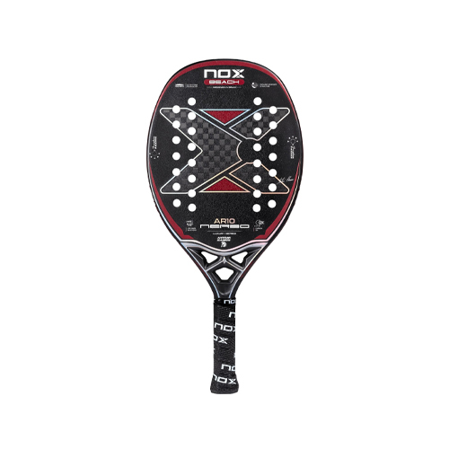 Nox AR10 Nerbo Beach Tennis 22 - Weight :        335-355g Frame :        100% Coal Power :        90/100 Control :       100/100