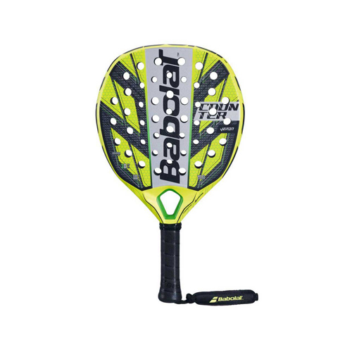 Padel Store - Babolat Counter Veron 23 - Head Shape: Hybrid Weight: 365 g +/- 10 g Balance: Head Heavy Carbon Flex Surface Cover: No cover