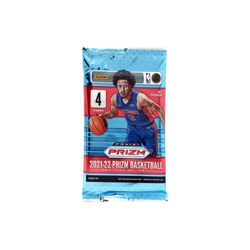 2021-22 Panini Prizm Basketball Blaster NBA Trading Cards Pack - Contains 4 Cards per pack