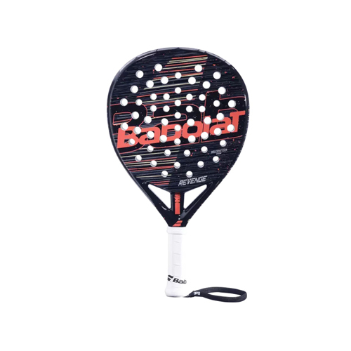 Babolat Revenge - Frame : Carbon Face : Fiber Glass Shape : Tear Drop Balance : Medium Game Type : Control and Power  Bag : No