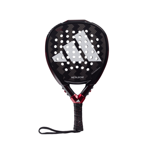 Padel Store - Adidas Metalbone 3.3 24 - Game : Attack  Shape : Diamond Oversize Weight : 345 - 360 G   Cover : Yes 2-to-1 aluminised carbon fibre and low-density EVA rubber