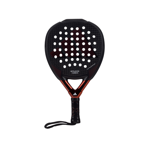 Padel Store - Adidas Metalbone Carbon 3.3 24 - Game : Attack  Level : Pro  Shape : Diamond Oversize  Weight : 345 - 360 G  Fiber : Carbon 6K