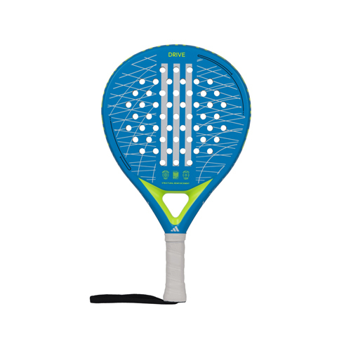 Padel Store - Adidas Drive 3.3 Blue 24 - Game : Control  Shape : Round  Weight : 360 - 375 G  Cover : No Fiberglass Surface